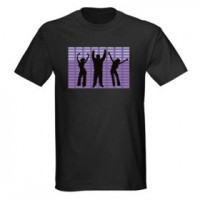 Camiseta D-Equalizer Dance Morado