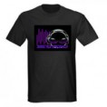 Camiseta D-Equalizer Music Morado